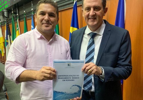 Chagas relata projeto de ampliação do sistema de água em RR